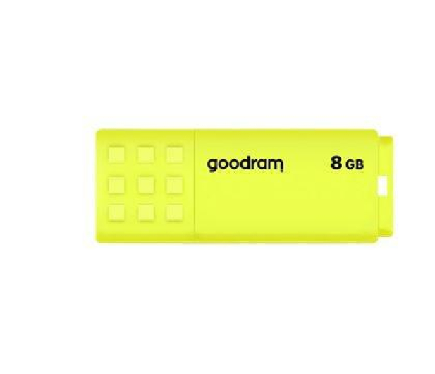 GOODRAM 8GB UME2 odczyt 20MB/s USB 2.0 żółty - 606425 - zdjęcie 2